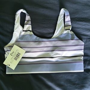 Zyia purple horizon bra